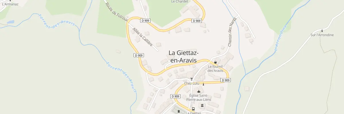 Plan du 53 All Jean Lou à La Giettaz