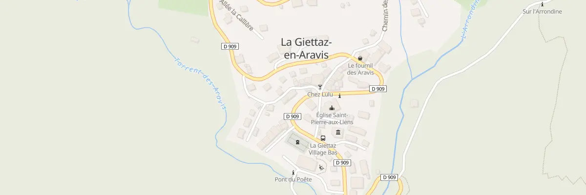 Plan du 41A Mte de l’Oratoire à La Giettaz