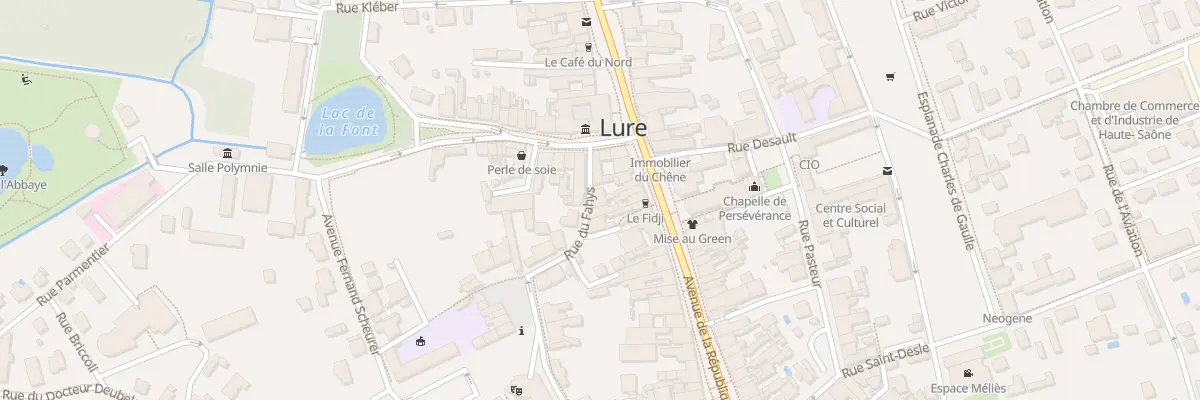 Plan du 3 Rue du Fahys à Lure