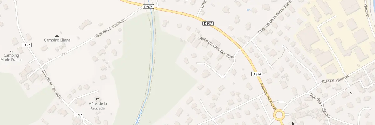 Plan du 181 All du Clos des Pins à Grand-Aigueblanche