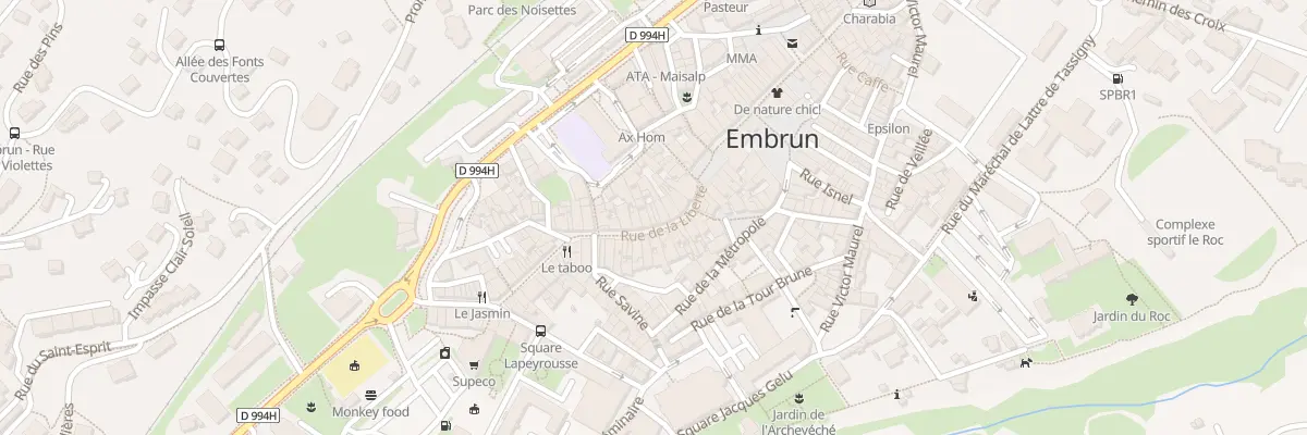 Plan du 79 Rue de la Liberté à Embrun