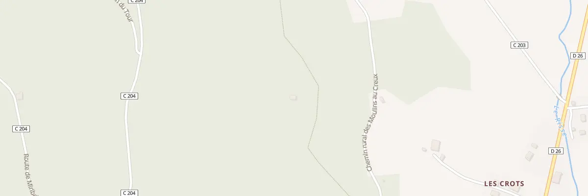 Plan du 392 Che de Lachat à Mégevette