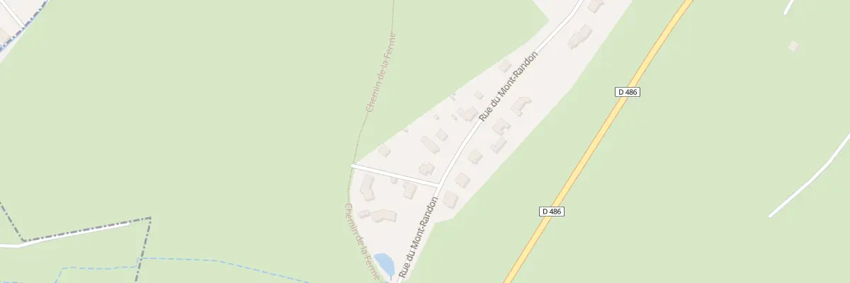 Plan du 42 Rue du Mont Randon à Lure
