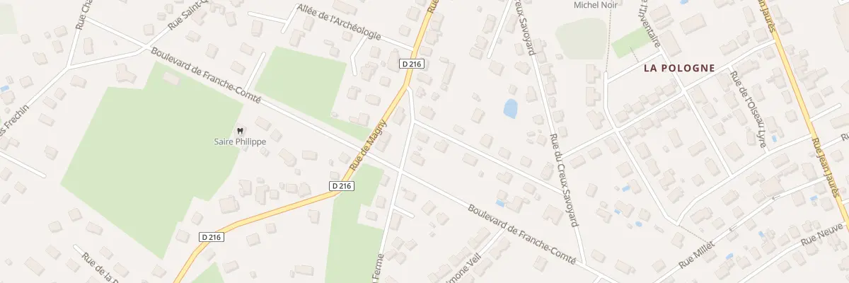 Plan du 30 Rue du Creux Savoyard à Lure