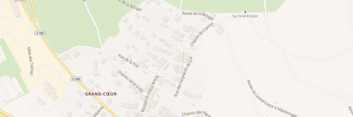 Plan du 7084 Grand Coeur à Grand-Aigueblanche