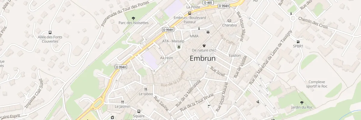 Plan du 11 Pl de la Mazelière à Embrun