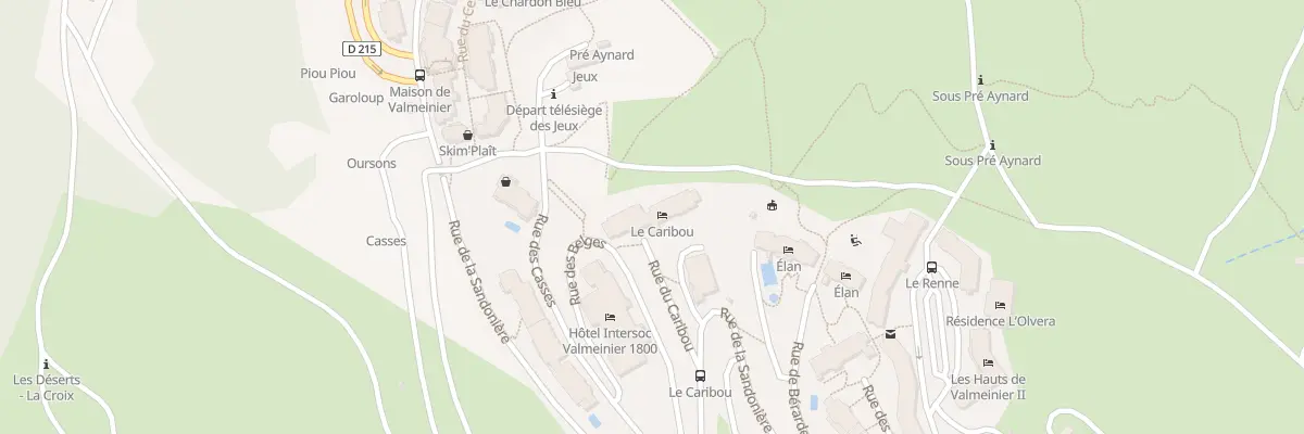 Plan du 94 Rue du Caribou à Valmeinier