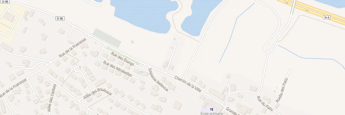 Plan du 4 Che de la Ville à Hériménil