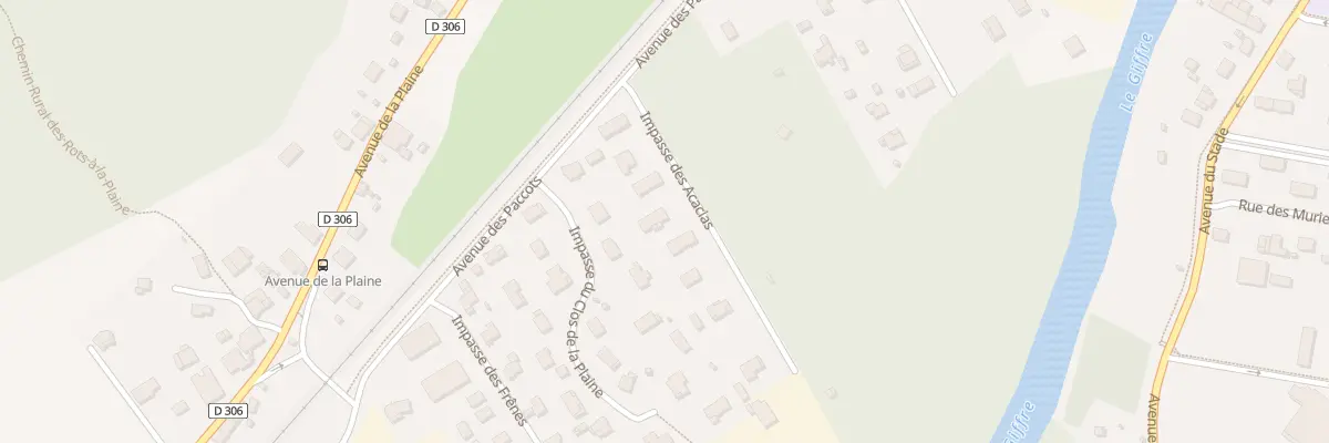 Plan du 98 Imp des Acacias à Marignier