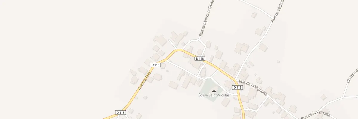 Plan du 31 Gr Grande Rue à Bournois