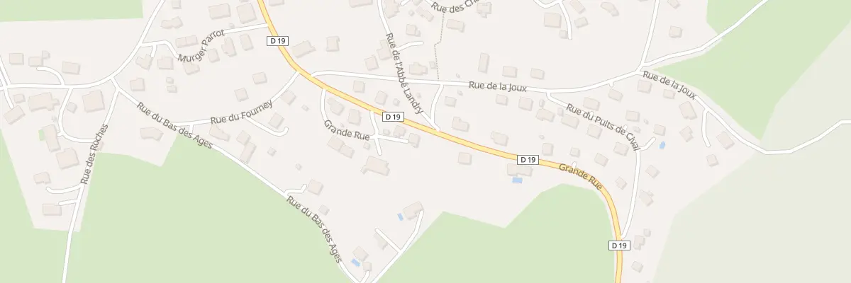 Plan du 46 Grande Rue à Loray
