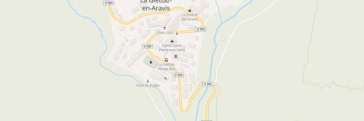 Plan du 35 All du Christomet à La Giettaz