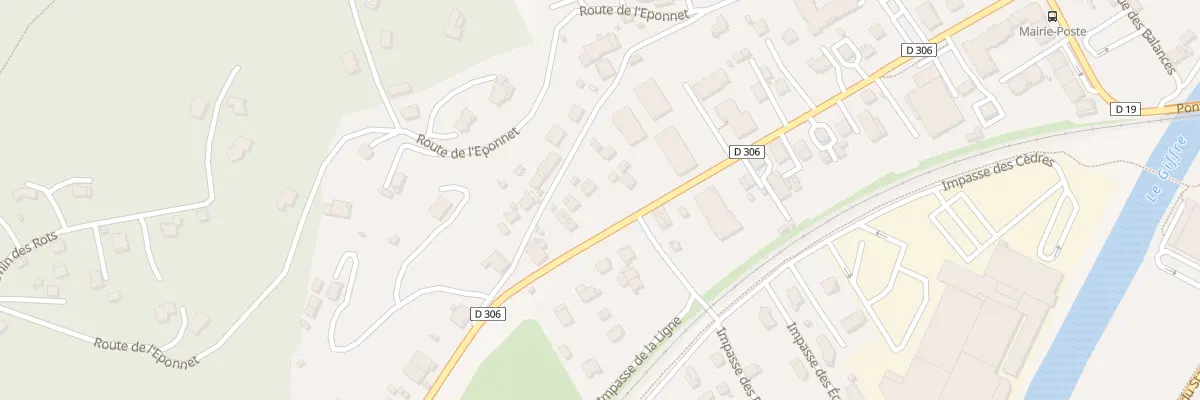 Plan du 422 Av de la Plaine à Marignier