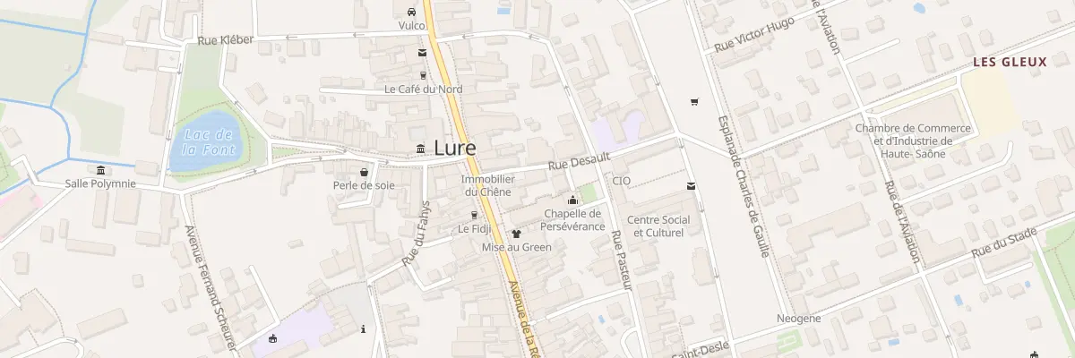 Plan du 2 Rue Desault à La Neuvelle-lès-Lure