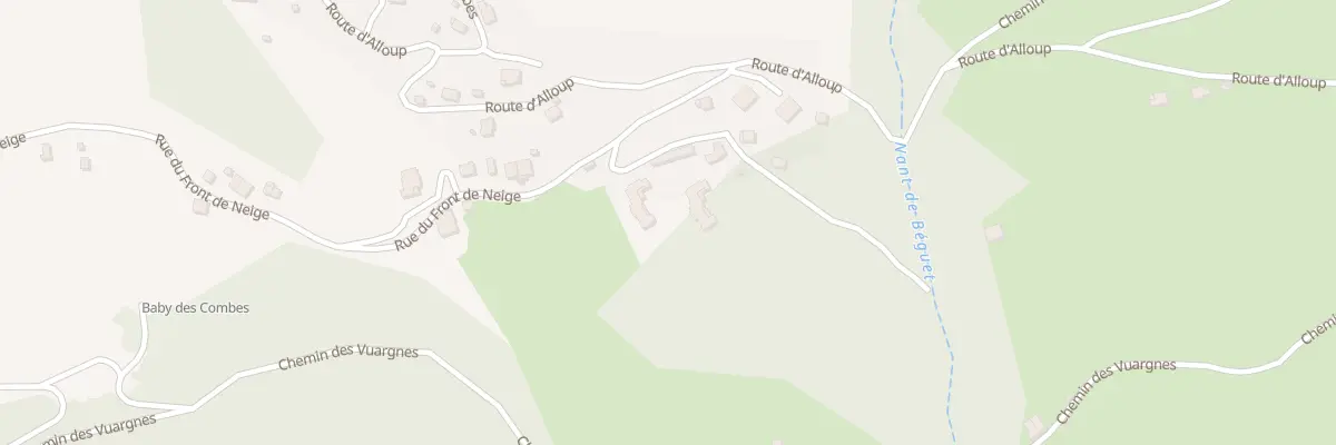 Plan du 20 Che des Pierriers à Mont-Saxonnex