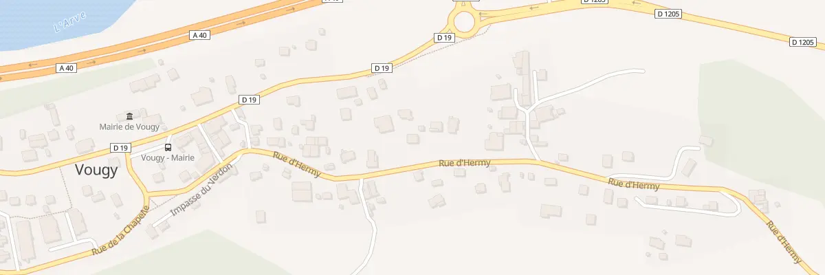 Plan du 295 Rue d’Hermy à Vougy