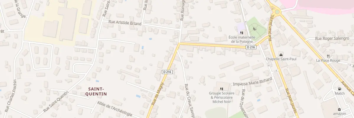 Plan du 3 Rue du Magny à Lure