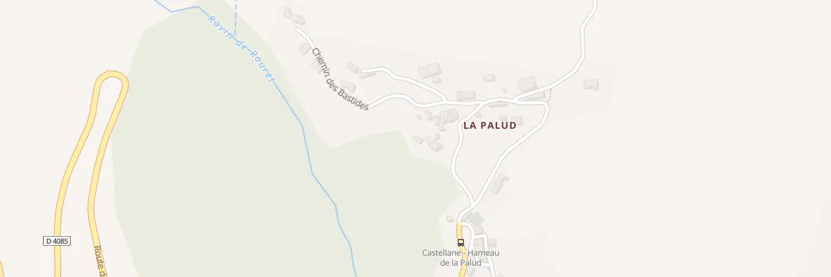 Plan du 5203 Hameau de la Palud à Castellane