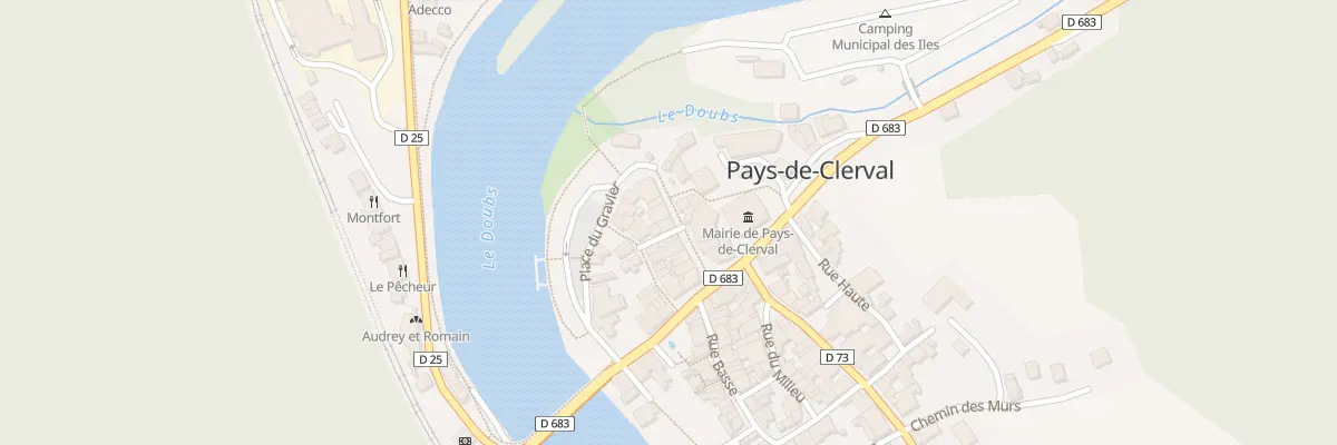 Plan du 5 Rue de la Fontaine Pays Cler à Pays-de-Clerval