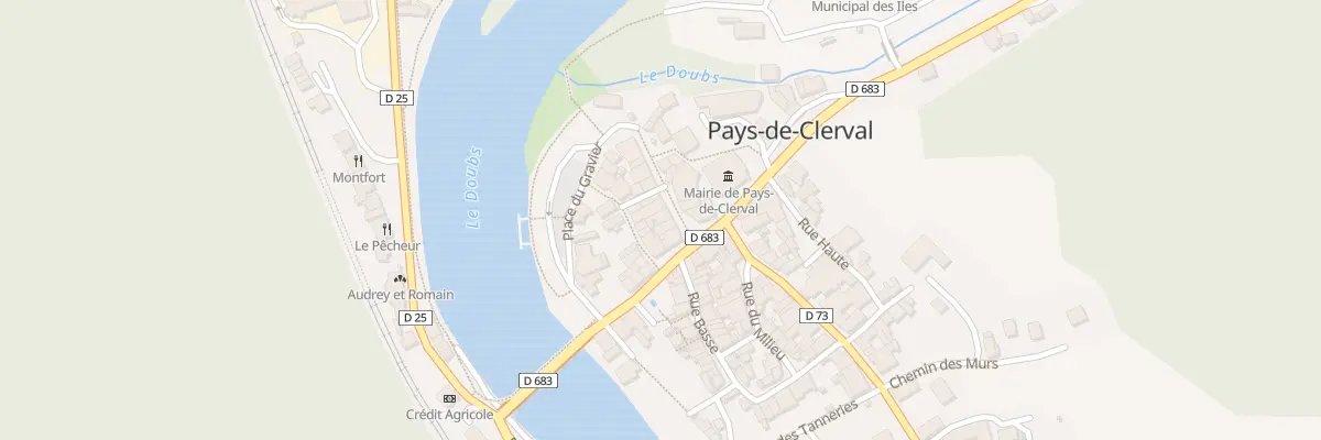 Plan du 1 Rue de la Fontaine Pays Cler à Pays-de-Clerval