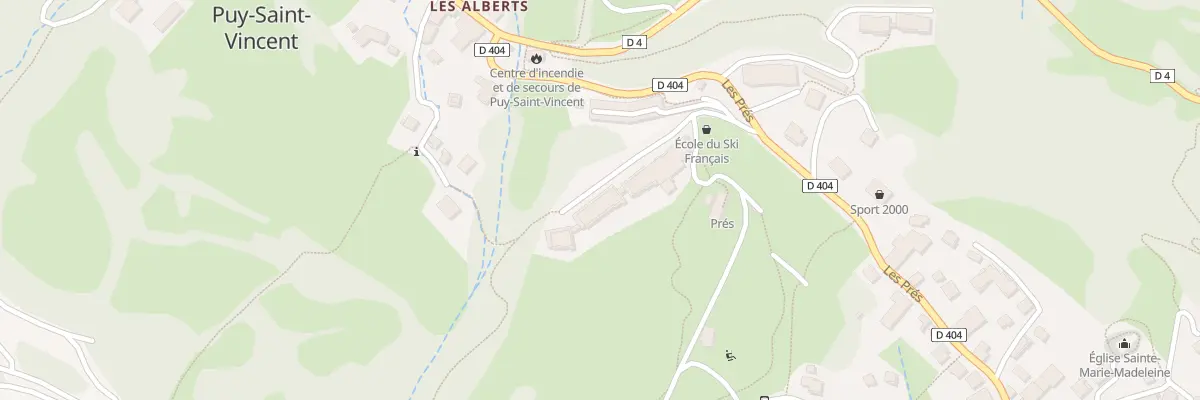Plan du 239 Mte Saint Roch à Puy-Saint-Vincent