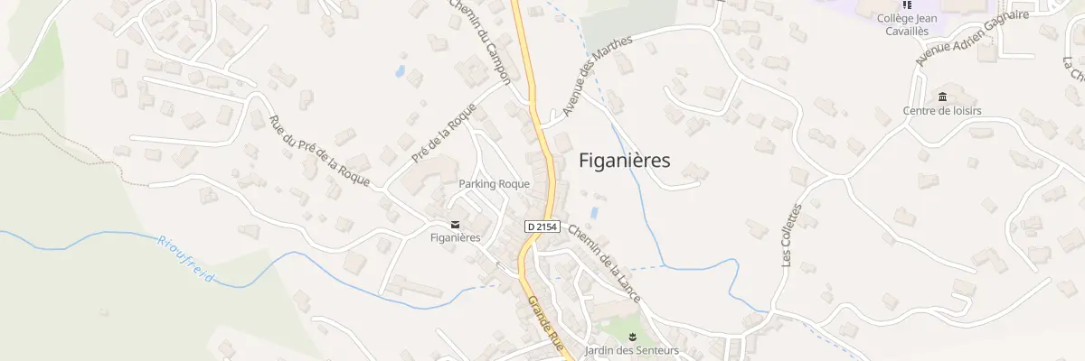 Plan du 5431 Pre de la Roque à Figanières