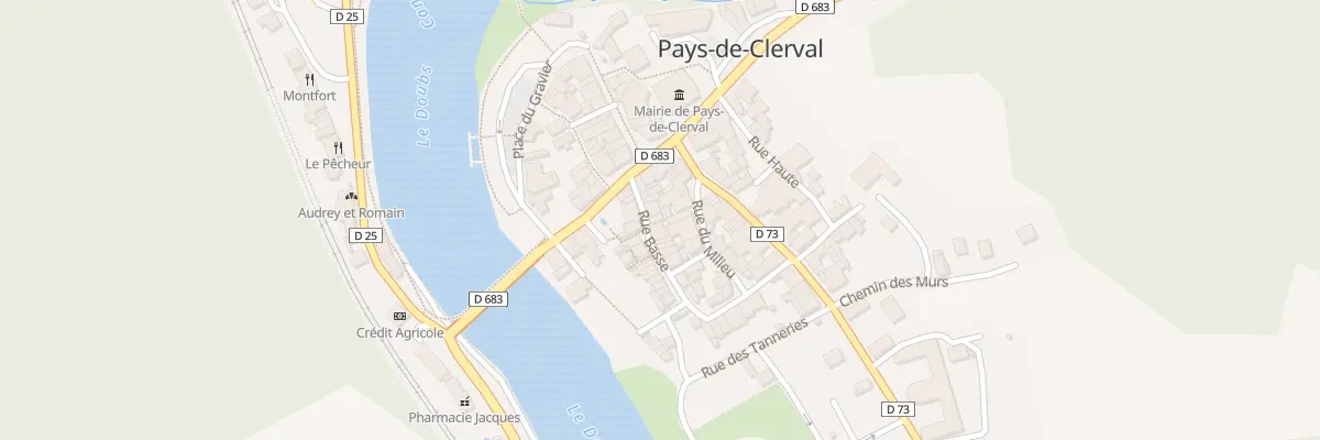 Plan du 5 Rue Basse à Pays-de-Clerval