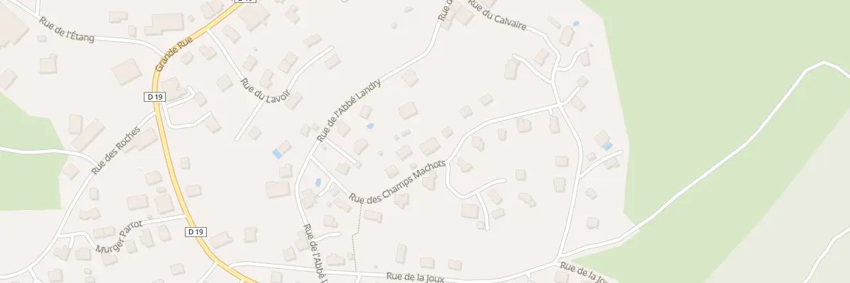 Plan du 9 Rue des Champs Machots à Loray