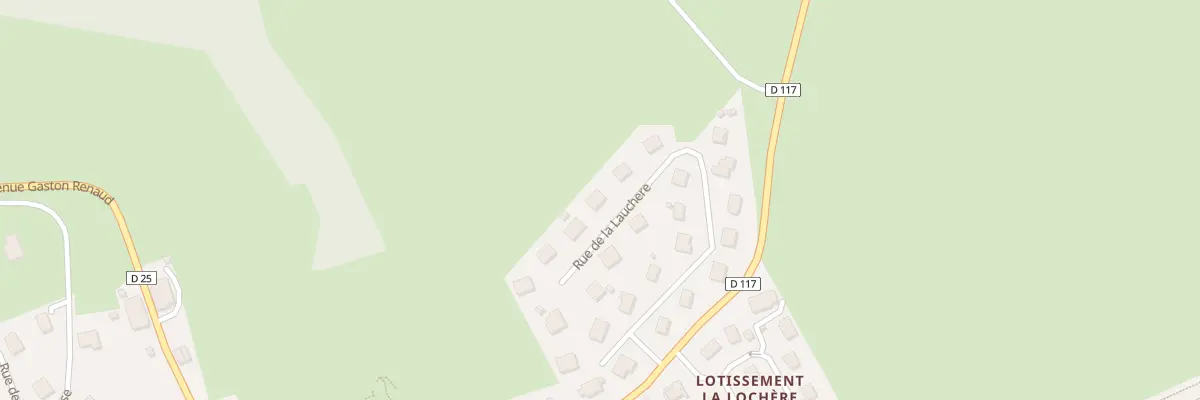 Plan du 20 Rue de la Lauchere à Pays-de-Clerval