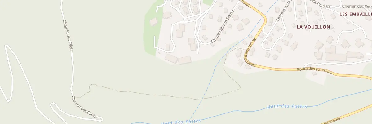 Plan du 156 Che du Haut Val d’Arly à Cohennoz