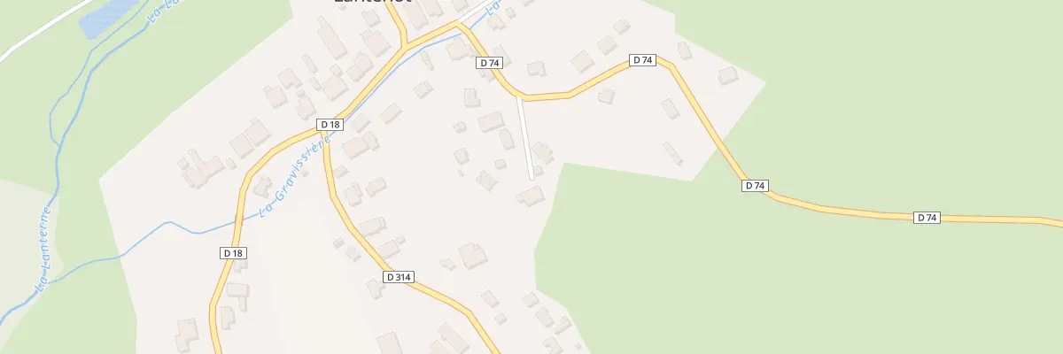 Plan du 6 Imp du Banc à Lantenot