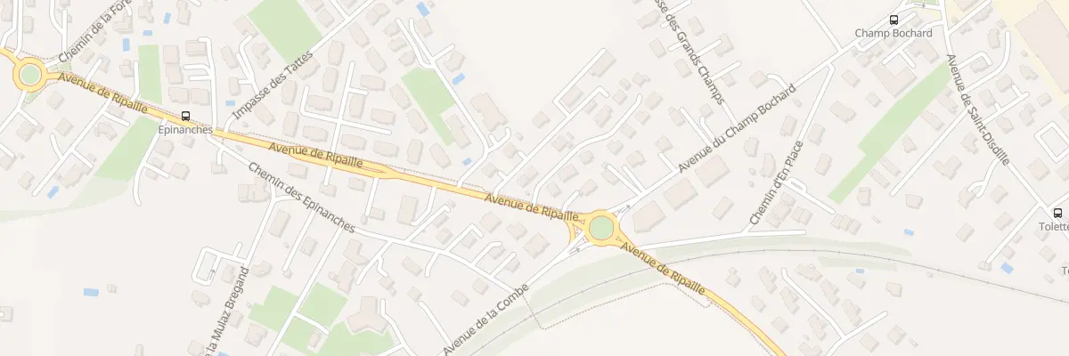 Plan du 1 Imp de Ripaille à Thonon-les-Bains
