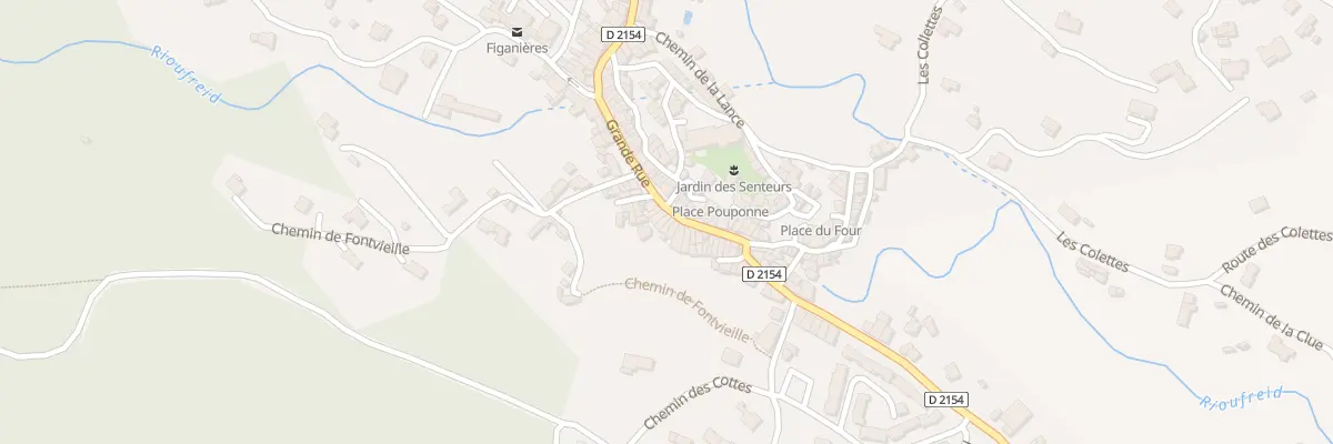 Plan du 5256 Le Village à Figanières