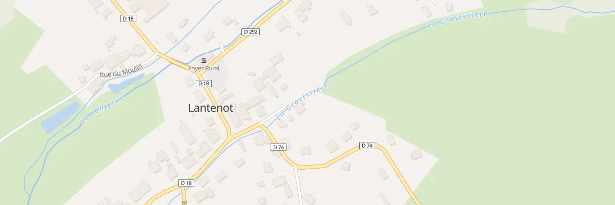 Plan du 2 Imp de la Gravicière à Lantenot