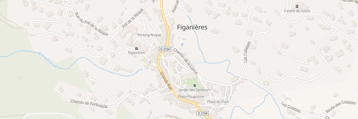Plan du 5358 Le Village à Figanières