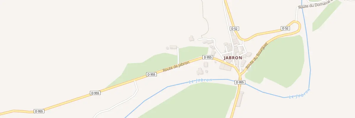 Plan du 4596 Rte de Jabron à Comps-sur-Artuby