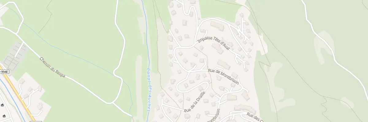 Plan du 1154 Rue de Montbrison à Vallouise-Pelvoux
