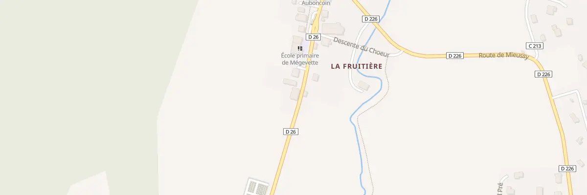 Plan du 212 Rte de la Vallée du Risse à Mégevette