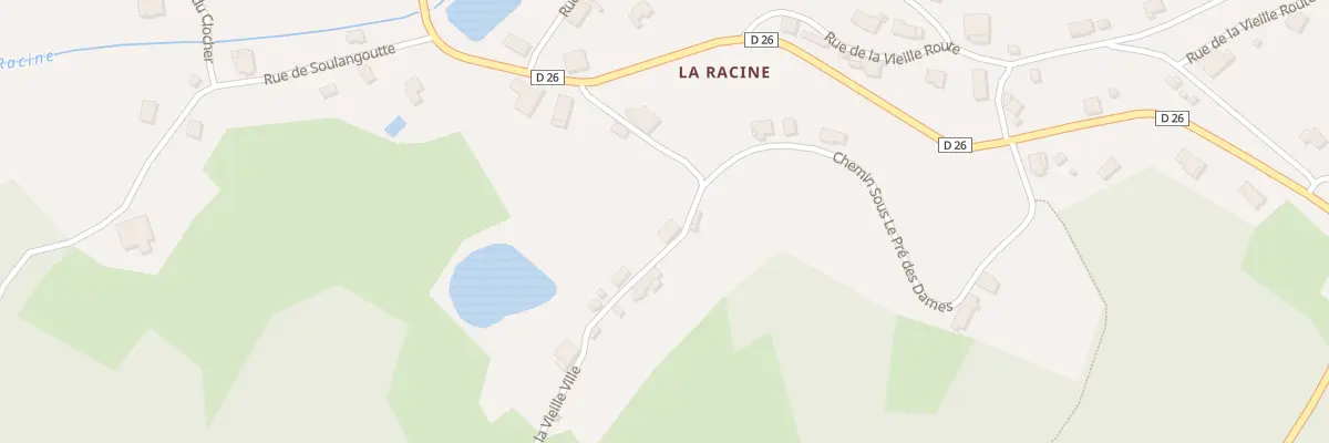 Plan du 4 Rue de la Vieille Ville à Raon-aux-Bois