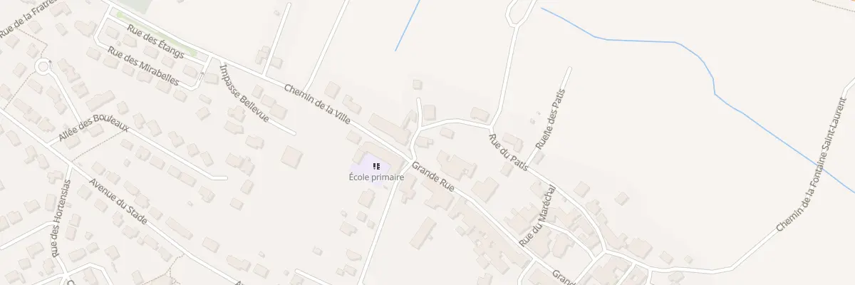 Plan du 1 Rue du Patis à Hériménil