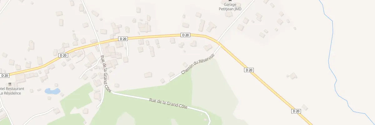 Plan du 6 Che du Reservoir au Val-d’Ajol