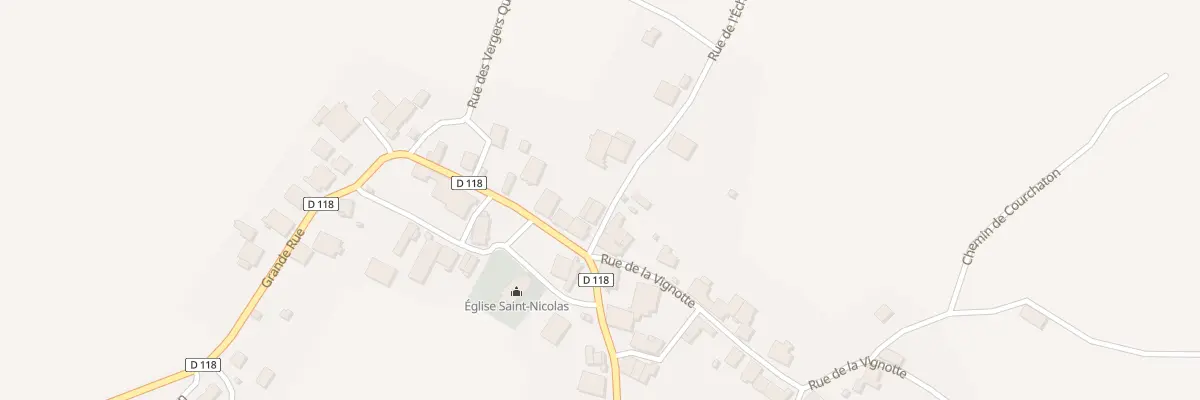 Plan du 3 Rue de l’Echelet à Bournois