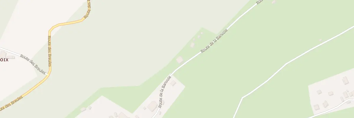 Plan du 85B Rte de la Banvoie au Val-d’Ajol