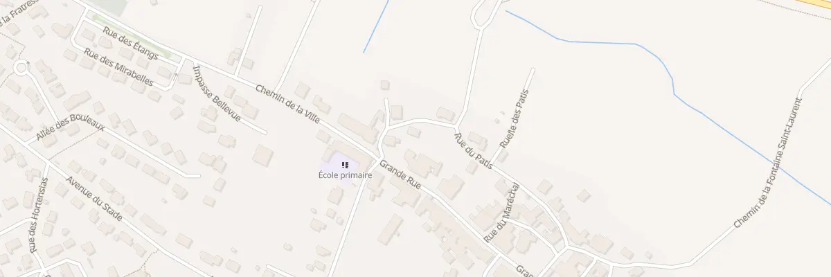 Plan du 1B Rue du Patis à Hériménil