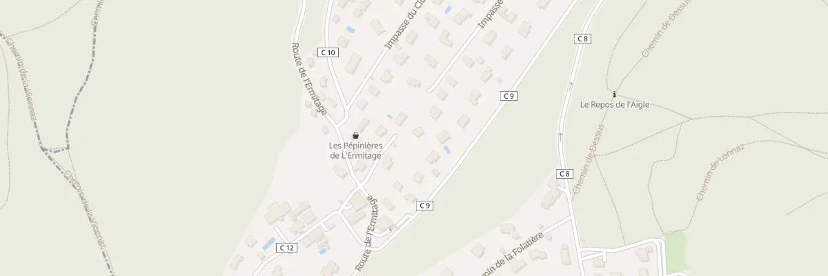 Plan du 70 Imp de la Source à Armoy