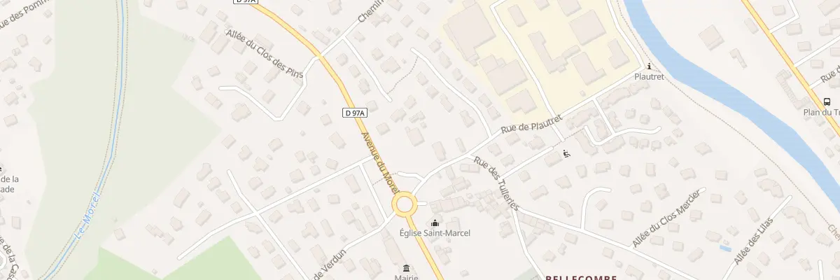 Plan du 266 Pl de la Saint Marcel à Grand-Aigueblanche