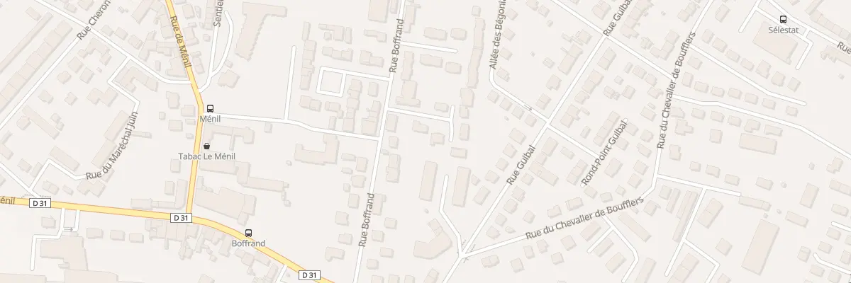 Plan du 2 All du Clos Saint-Louis à Lunéville