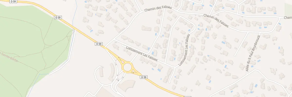 Plan du 4B Che des Faïsses à Draguignan