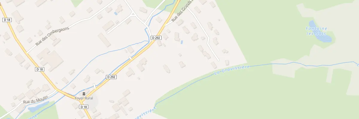 Plan du 20 Rue de la Lanterne à Lantenot