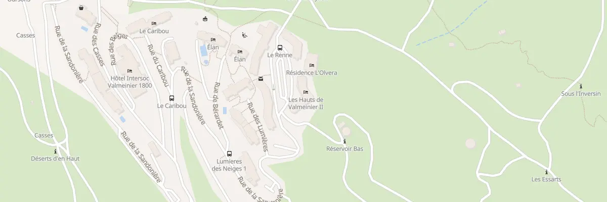 Plan du 26 Pl de Roche Noire à Valmeinier